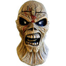 TRICK OR TREAT STUDIOS - Iron Maiden Eddie "Piece of Mind" mask by Trick or Treat Studios – realistic horror latex mask for Halloween, cosplay, and heavy metal fans- Party Shop