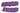 RUBIES - Jarretières Année 20 (2) - Mauve - Party Shop