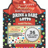 LITTLE GENIE - Jeu À Gratter (36) - Happy Fucking Birthday - Party Shop