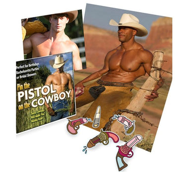 LITTLE GENIE - Jeu Épingler Le Pistolet Sur Le Cowboy - Party Shop