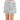 Amscan - Jupe Adulte Argent Pailletée - Party Shop