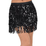 Amscan - Jupe Adulte Noir Pailletée - Party Shop