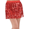 Amscan - Jupe Adulte Rouge Pailletée - Party Shop