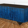 RUBIES - Jupe de table 29po x 14pi - Bleu métallique - Party Shop
