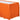 Amscan - Jupe De Table En Plastique (21Pi X 29Po) - Orange - Party Shop