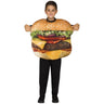 Kids cheeseburger costume tunic – fun and colorful Halloween outfit for children – perfect for costume parties and school plays - FunWorld - Party Shop