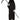 Karnival Costumes - Kids Grim Reaper costume – black hooded Halloween outfit for children (5-6 years). Scary reaper costume for carnival, cosplay, school events & spooky parties. - Party shop
