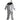Killer Clown adult Halloween costume with creepy mask and collar – scary circus horror outfit for men – Party Shop - FunWorld - Party Shop