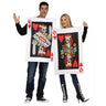 King and Queen of Hearts adult couple costume – includes two tunics in one bag. Perfect for Halloween, casino night, or Alice in Wonderland themed party. - FunWorld - Party Shop