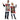 King and Queen of Hearts adult couple costume – includes two tunics in one bag. Perfect for Halloween, casino night, or Alice in Wonderland themed party. - FunWorld - Party Shop