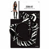 Amscan - Kit D'Accessoires Zèbre - Adulte - Party Shop