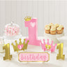 Amscan - Kit De Décoration De Table - 1 Ans Rose - Party Shop