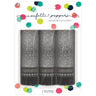 Amscan - Lances A Confettis 4'' (3) - Argent - Party Shop