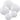 Beistle Co. - Lanternes De Papier (5) - Blanc - Party Shop