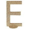 Santex - Lettre Pailletée Or E 6.5 X 10 Cm - Party Shop