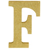 Amscan - Lettre Scintillante 9Po Or - F - Party Shop