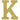 Amscan - Lettre Scintillante 9Po Or - K - Party Shop