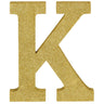 Amscan - Lettre Scintillante 9Po Or - K - Party Shop