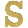 Amscan - Lettre Scintillante 9Po Or - S - Party Shop