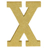 Amscan - Lettre Scintillante 9Po Or - X - Party Shop