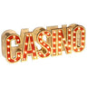 Santex - Lettres Pour Table Casino Lumineuses Led Rouge - Party Shop