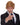 WESTBAY - Light brown boss wig for men – Retro 80s office-style costume accessory - Party Shop