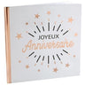 Santex - Livre D'Or Joyeux Anniversaire Rose Gold - Party Shop