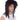WESTBAY - Long black rocker wig with wild layers – 80s glam rock Halloween costume wig for men or women- Party Shop
