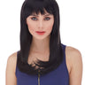 Long black wig for women – premium quality cosplay and Halloween costume wig - WestBay - Party Shop