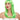 WESTBAY - Long green wig for women – premium cosplay and Halloween wig in neon, emerald, or pastel shades - Party Shop