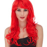 WESTBAY - Long burlesque red wig for women – premium curly cosplay and cabaret wig- Party Shop