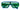 studio Halloween - Lunettes À Obturateur Lime Et Aqua - Party Shop