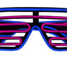studio Halloween - Lunettes À Obturateur Rose Et Bleu - Party Shop