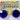 RUBIES - Lunettes Hippie Bleu - Party Shop