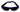 studio Halloween - Lunettes Lumineuse Rae Band Bleu - Party Shop