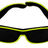 studio Halloween - Lunettes Lumineuse Rae Band Jaune - Party Shop
