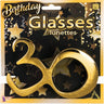 RUBIES - Lunettes Métalliques Or - Party Shop