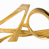 RUBIES - Lunettes Métalliques Or - Party Shop
