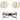 Santex - Lunettes Pailletées Or - 60 Ans - Party Shop