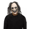 Mad scientist mask with wild white hair – Funny Halloween costume accessory for adults - Funworld - Party Shop