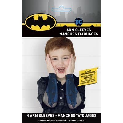 Unique - Manches Tatouages - Batman - Party Shop