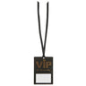 Santex - Marque-Place Vip Ruban Noir (10) - Party Shop