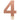 Santex - Marque Table (3X6 Po) - 4 Rose Gold - Party Shop