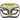 RUBIES - Masque  - Oriental Blanc,Or Et Noir - Party Shop