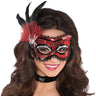 Amscan - Masque Avec Toile D'Araignée - Party Shop