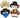 Beistle Co. - Masque De Carton Western (4) - Party Shop