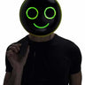 FUN WORLD - Masque Lumineux Sourire Vert - Party Shop