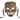 RUBIES - Masque Texturer - Squelette Doré - Party Shop