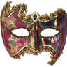 RUBIES - Masque Vénitien Deluxe - Arc-En-Ciel - Party Shop