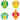 Party Creations - Masques En Mousse (4) - Party De Dinosaures - Party Shop